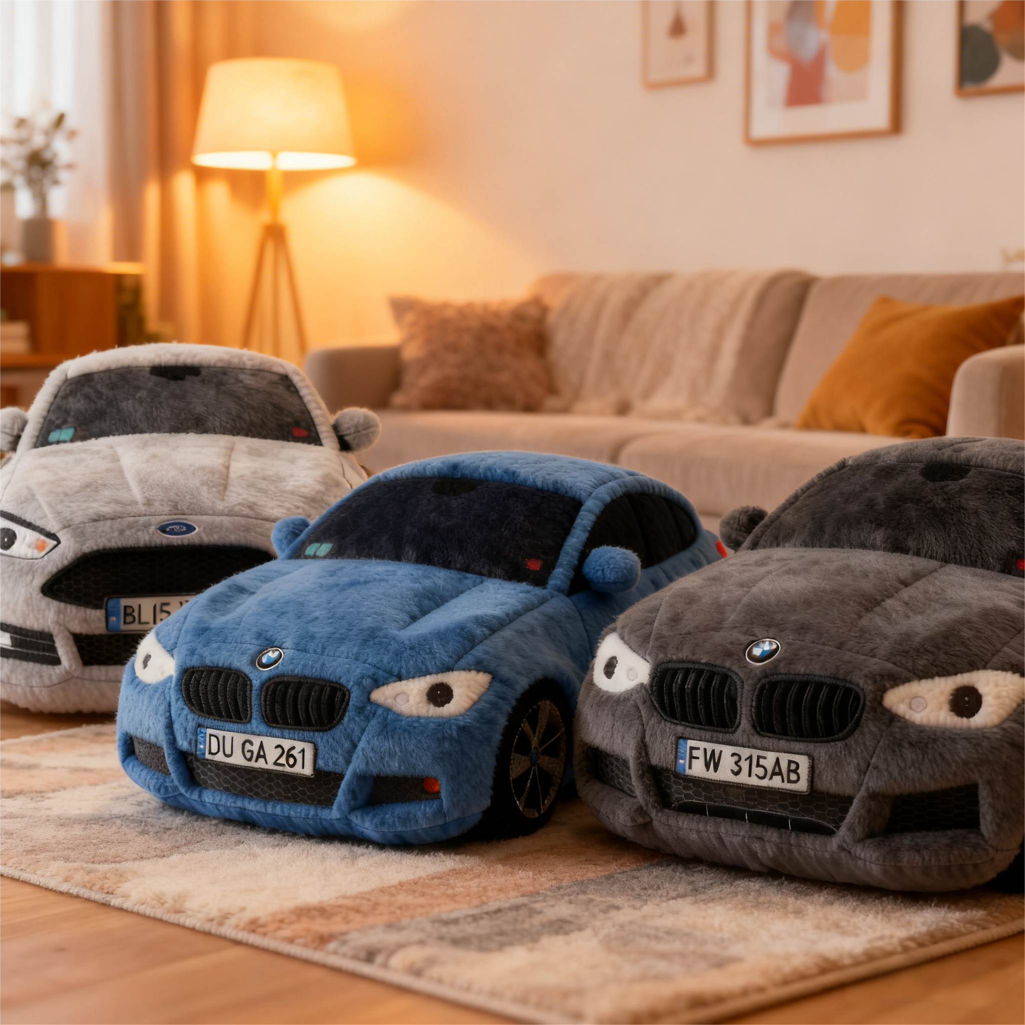 Personalized Car Photo Pillow - For Car Lover