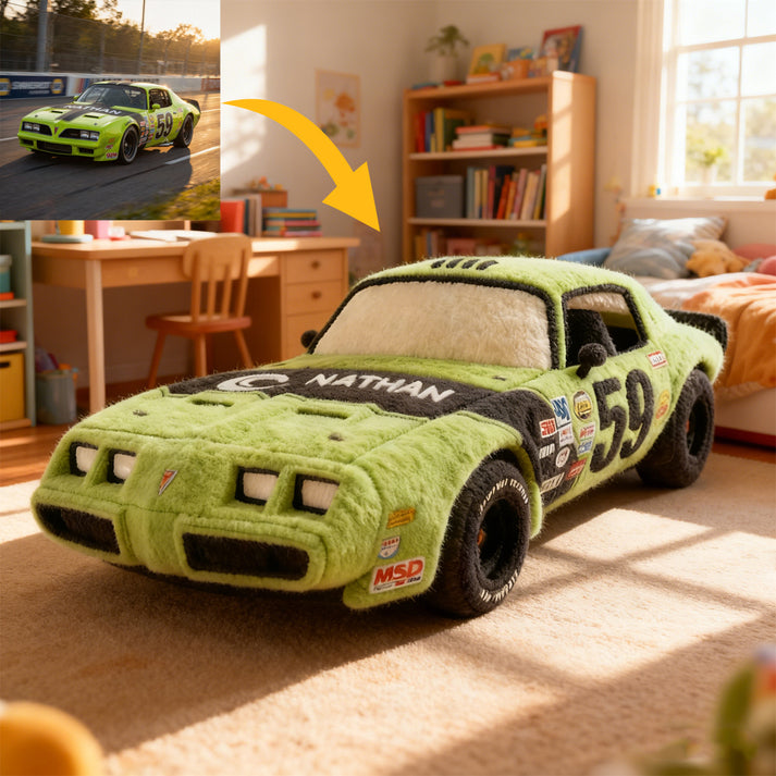 Custom Car Photo Pillow - Unique Gift for Car Lovers