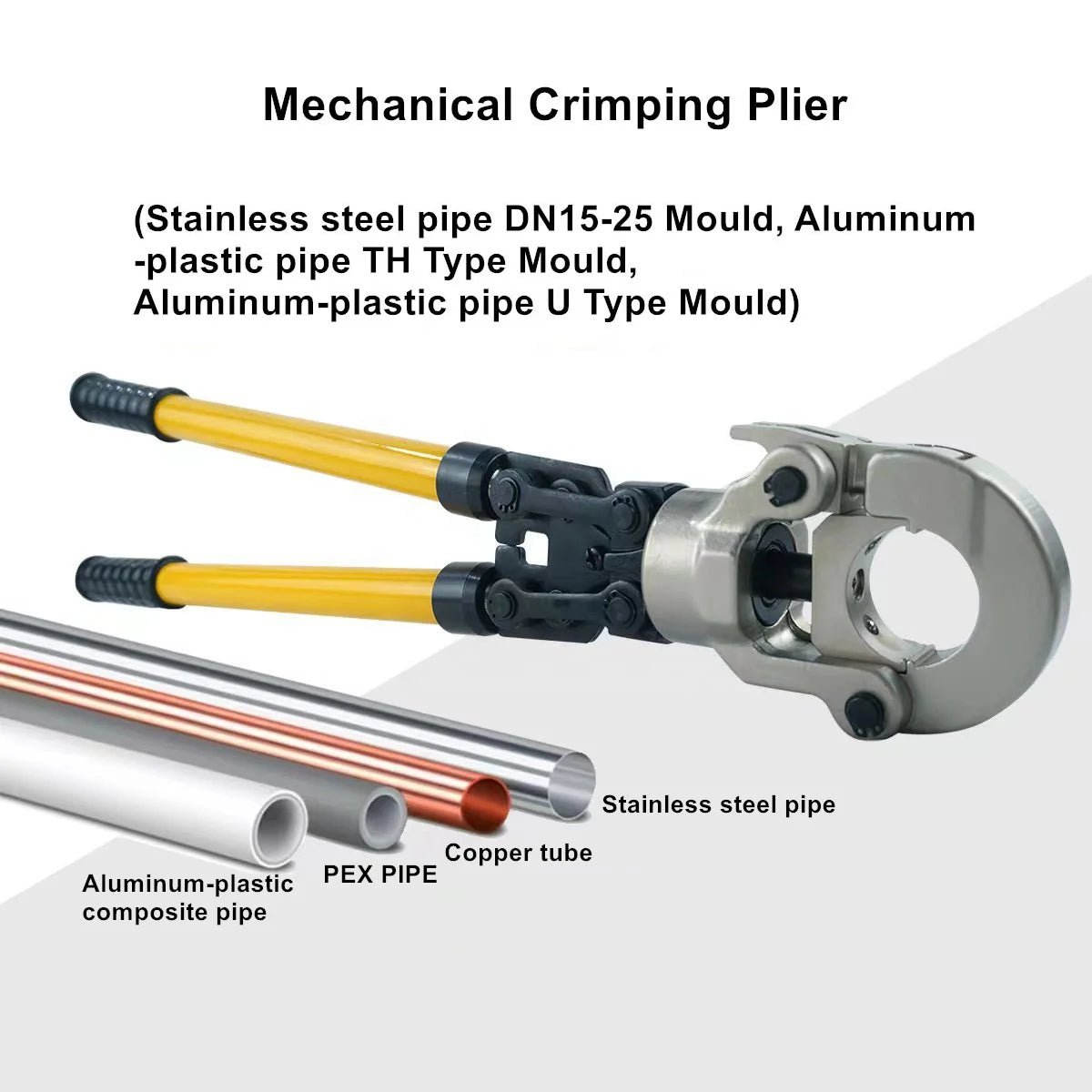 Manual Crimping Tool Mechanical PEX Pipe Manual Hydraulic Clamp 16-300 Crimping Pliers