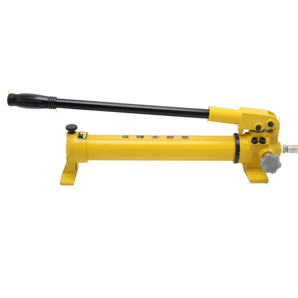 CP-700 Hydraulic Manual Pump, 10000PSI Lightweight Hydraulic Hand Pump for 10 Ton Hydraulic Ram Cylinders