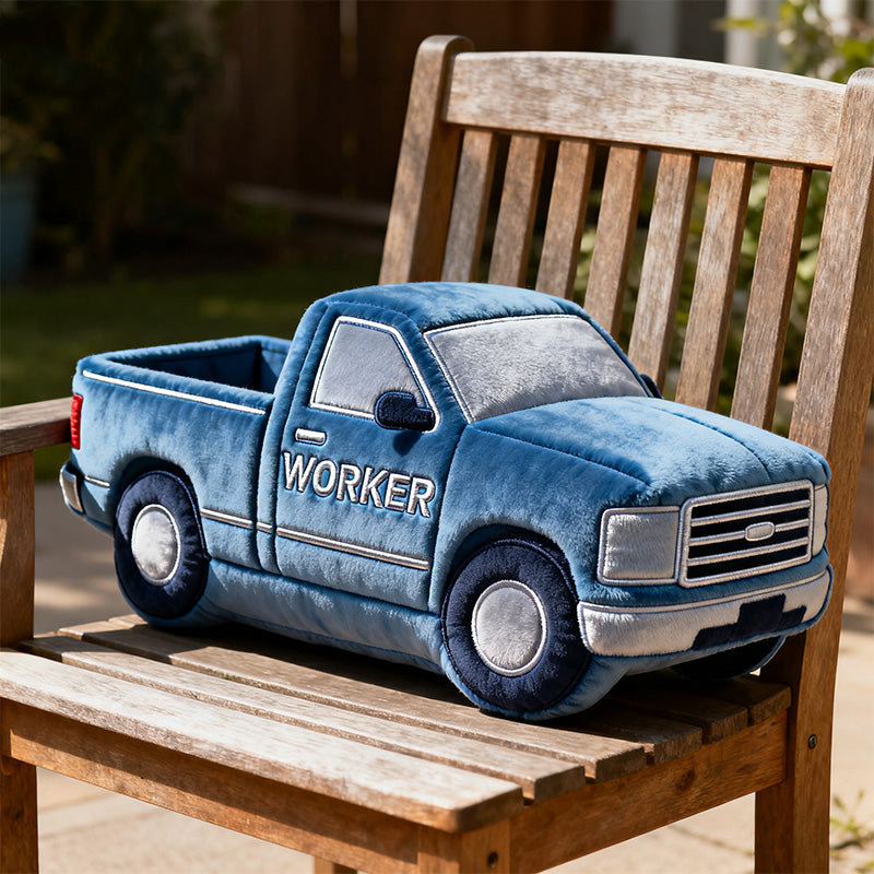 Personalized Pickup Truck - Themed Pillow